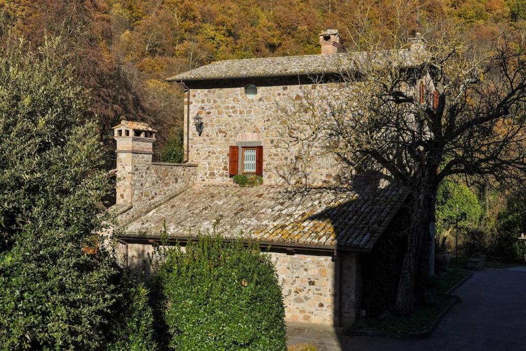 La Torre - Tuscia-Con Piscina - Viterbo-Bagnoregio Villa Celleno Bagian luar foto