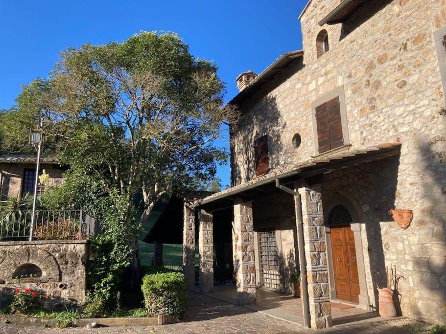 La Torre - Tuscia-Con Piscina - Viterbo-Bagnoregio Villa Celleno Bagian luar foto