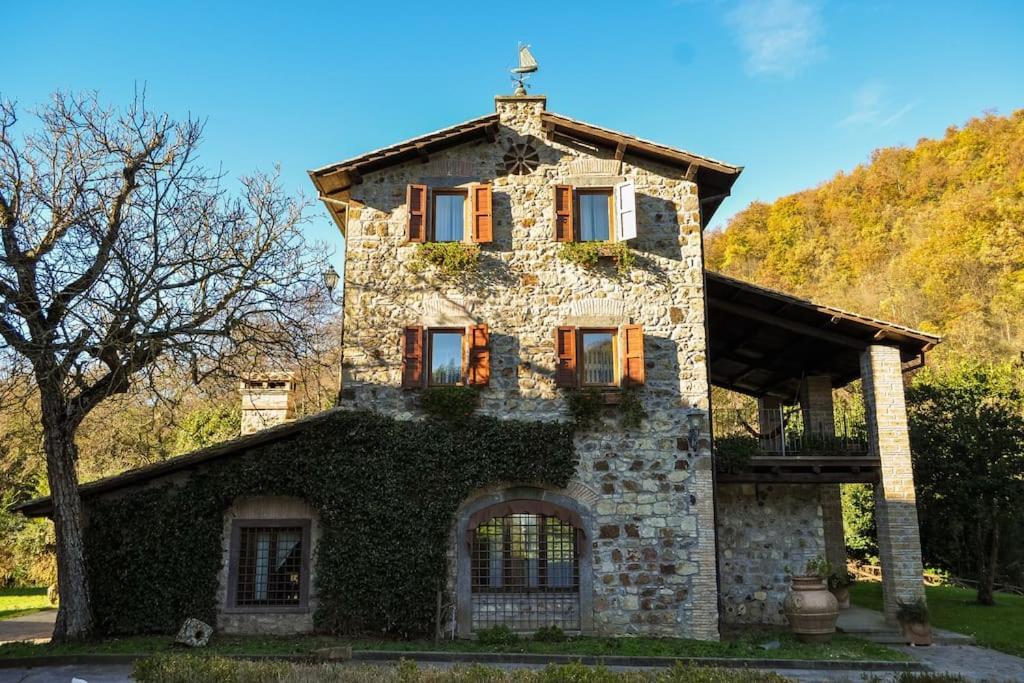 La Torre - Tuscia-Con Piscina - Viterbo-Bagnoregio Villa Celleno Bagian luar foto